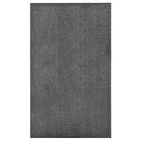 vidaXL Deurmat wasbaar 90x150 cm antraciet