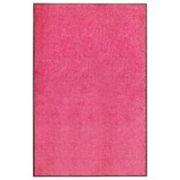 vidaXL Deurmat wasbaar 120x180 cm roze