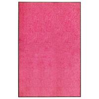 Deurmat wasbaar 120x180 cm roze