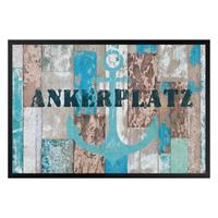 Klebefieber Fußmatte Ankerplatz