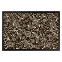 Klebefieber Fußmatte Art Nouveau Monochrome