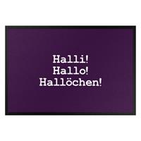Klebefieber Fußmatte Hallöchen