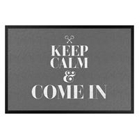 Klebefieber Fußmatte Keep calm and come in