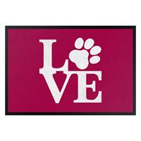 Klebefieber Fußmatte Love Paw