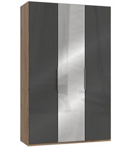 Fresh To Go Kledingkast Niveau met glas- en spiegeldeuren