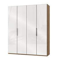 Wimex Kledingkast Niveau Deuren over het gehele oppervlak met gekleurd glas
