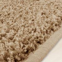 FLOORDIREKT Bettumrandung Sphinx Beige 1 Läufer 67x240 cm + 2 Brücken je 67x140 cm