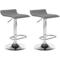 clp 2er Set Barhocker Dyn-grau - 