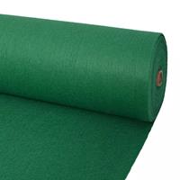 vidaxl Messeteppich Glatt 1x24 m Grün - 