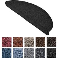 beautissu Stufenmatte ProStair 15er Set Anthrazit, 55 x 15 x 4 cm