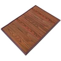 FLOORDIREKT Bambus-Teppich Magenta 120 x 180 cm Braun