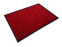 FLOORDIREKT 1A Sauberlaufmatten Brasil Dunkelrot 90x150cm