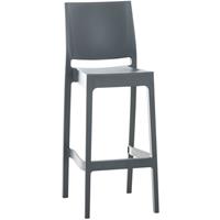 siestaoutdoorfurniture Barhocker Maya-dunkelgrau - SIESTA OUTDOOR FURNITURE