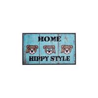 acerto Premium Fußmatte Schmutzfangmatte HIPPY DOG 45x75cm - 