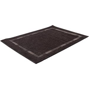 Andiamo Vloerkleed Montana Platweefsel, unikleurig, met randdessin, geschikt voor binnen en buiten