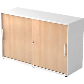 mcbuero.de Schiebetürschrank Derie 9 2 OH BxTxH 120x40x74,8cm Griff RE