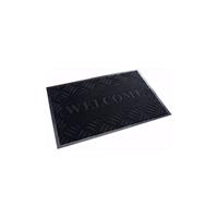 acerto Schmutzfangmatte WELCOME schwarz 40x60cm - 