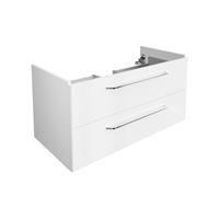 fackelmann MILANO Waschbeckenunterschrank 100 cm, Weiß-'84213'