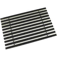 aco 60x40cm Schuhabstreifer Rips anthrazit ALU Fußmatte Türmatte Sauberlaufmatte Eingangsmatte