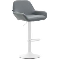 CLP Barkruk Braga Wit Frame Kunstleer