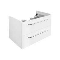 fackelmann MILANO Waschbeckenunterschrank 80 cm, Weiß-'84203'