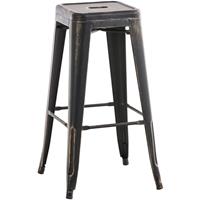bauwerkmanufacture Bauwerk Manufacture - Metall Barhocker Joshua-antik_schwarz-gold