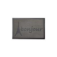 acerto Schmutzfangmatte BONJOUR grau 40x60cm Sauberlaufmatte Fußabtreter Vorleger - 