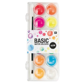 Basic Neon Water Colours Wasserfarbkasten 12 Farben