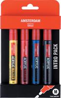 Amsterdam Acryl Marker Basisset, 4dlg.