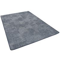 Snapstyle Streifenberber Teppich Lines Meliert blau Gr. 100 x 100