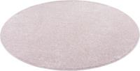 Snapstyle Luxus Soft Velours Teppich Shine Rund rosa Gr. 100 x 100