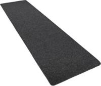 Snapstyle Feinschlingen Velour Läufer Teppich Strong schwarz/grau Gr. 100 x 100