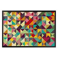 Klebefieber Fußmatte Colorful Geometry