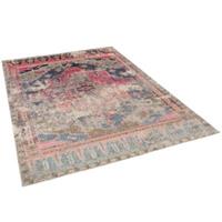 Designer Teppich Vintage Zoe Orient Klassik Verlauf blau Gr. 80 x 150