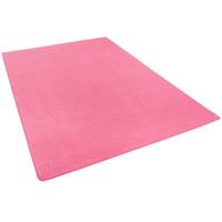Snapstyle Trend Velours Teppich Joy rosa Gr. 100 x 100
