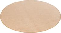 Snapstyle Trend Velours Teppich Joy Rund beige Gr. 100 x 100