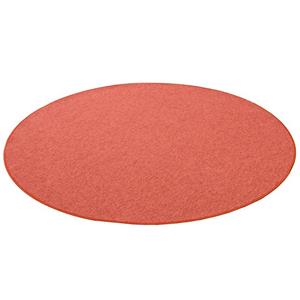 Veloursteppich Feinschlingen Velour Teppich Strong Rund, Snapstyle, Rund, Höhe: 5 mm