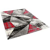 Pergamon Designer Teppich Brilliant Magic rot Gr. 80 x 150