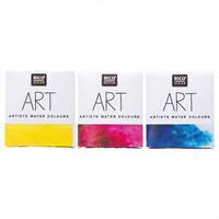 ART Künstler Aquarellfarbe halbes Näpfchen weiß