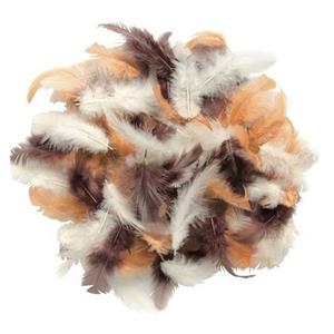 2x zakjes van 10 gram decoratie sierveren bruin tinten -