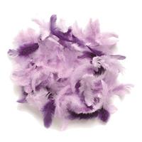 2x zakjes van 10 gram decoratie sierveren paars tinten -
