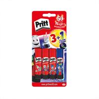 Pritt Klebestift-Set original und Glow in the Dark 4-teilig