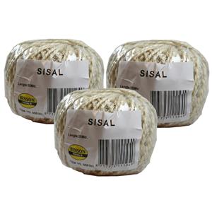 6x Bindtouw / touw op rol 55 meter -