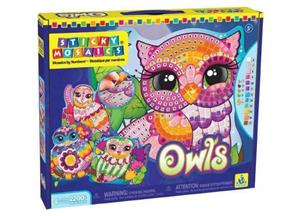 Invento Products & Services Gm Sticky Mosaics: Owls