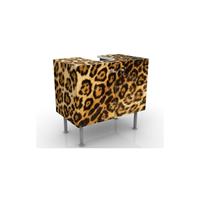 bilderwelten Waschbeckenunterschrank - Jaguar Skin - Badschrank Größe: 55cm x 60cm - 