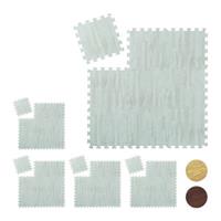 Relaxdays 45 x Bodenschutzmatte Turnmatte Unterlegmatte Sport Trainingsmatte Sportmatte weiß
