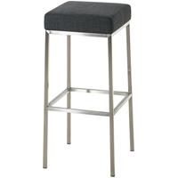 clp Barhocker Montreal E80 Stoff-dunkelgrau - 