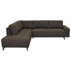 Bo Lundgren Loungebank Lagom chaise longue links | stof Positano bruin 98