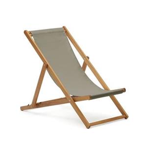 Kave Home Inklapbare stoel 'Adredna', kleur Taupe