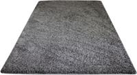 Snapstyle Luxus Hochflor Langflor Teppich Milano grau Gr. 80 x 160